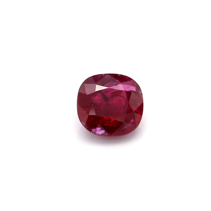 1.54 VI2 Cushion Purplish Red Ruby