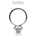 18K White Gold