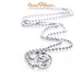 14K White Gold