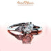 18K White Gold