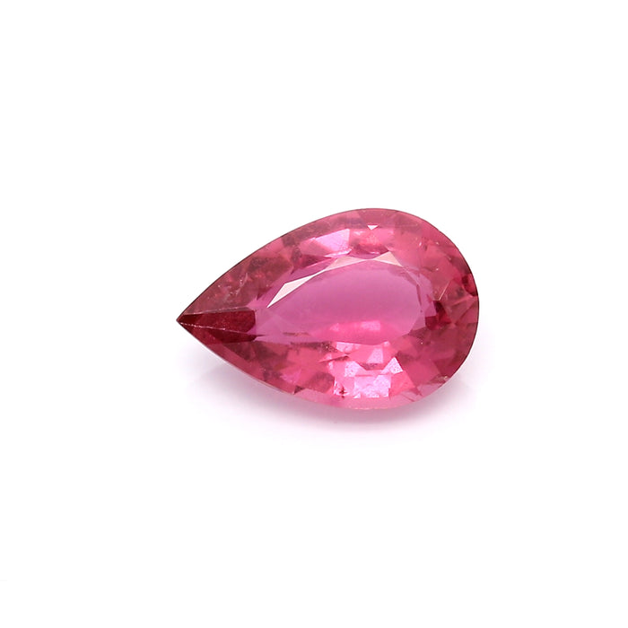 2.45 VI1 Pear-shaped Purplish Pink Tourmaline