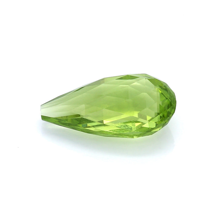 6.33 VI1 Pear-shaped Yellowish Green Peridot