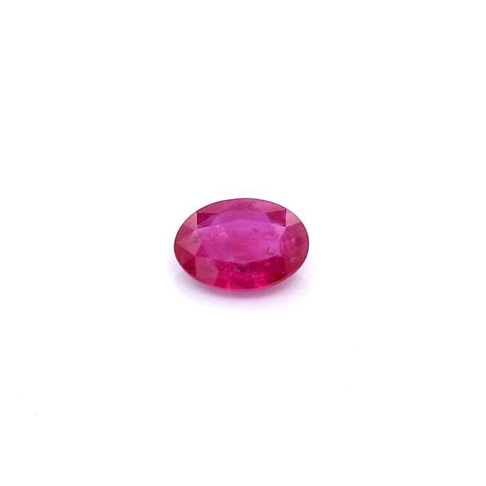0.51 VI2 Oval Pinkish Red Ruby
