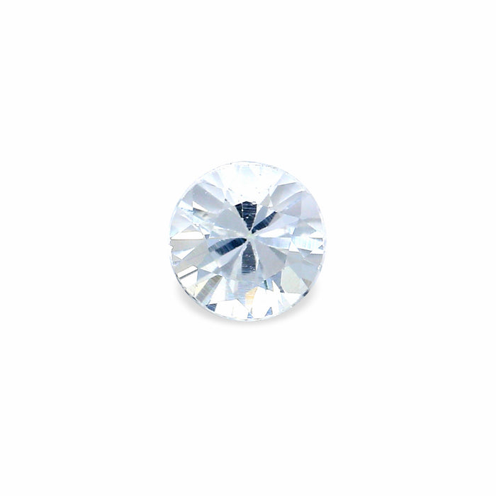 0.45 EC1 Round Colorless Fancy sapphire