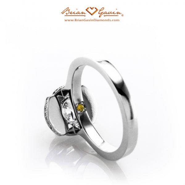 18K White Gold