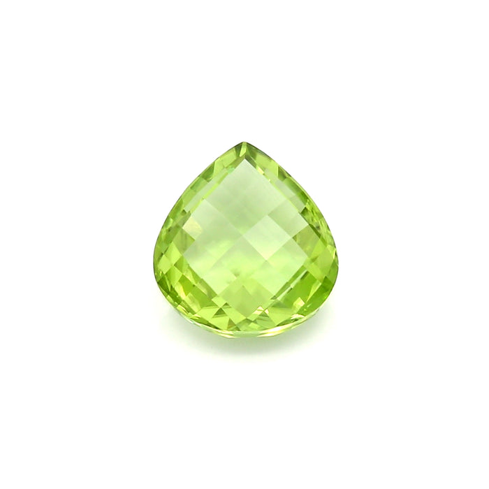 2.51 EC2 Pear-shaped Yellowish Green Peridot