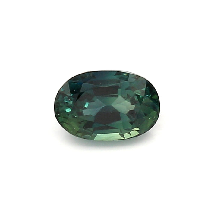 0.87 EC1 Oval Bluish green Fancy sapphire