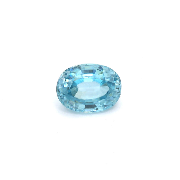 2 EC1 Oval Blue Zircon