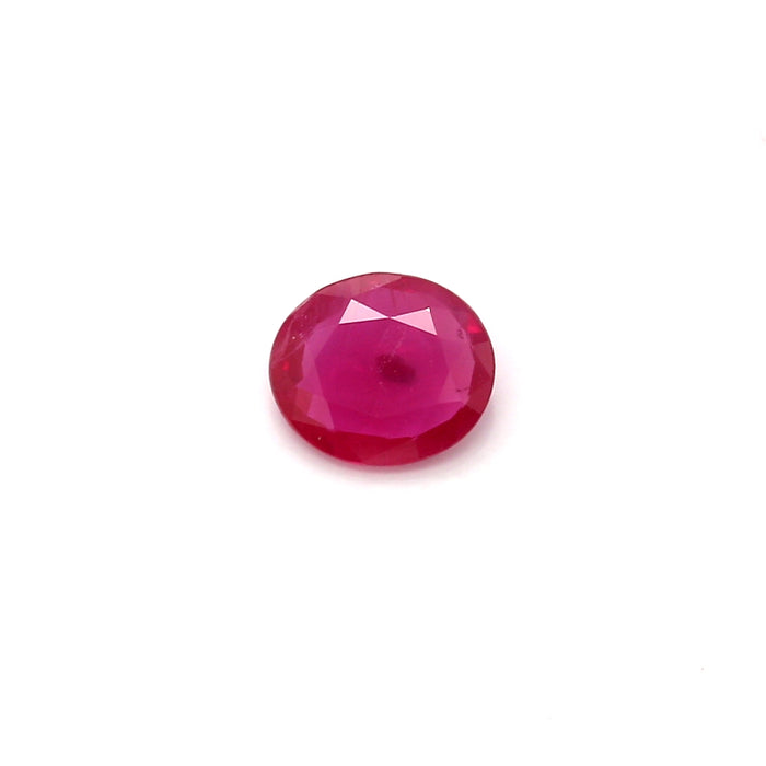 0.66 VI1 Oval Pinkish Red Ruby