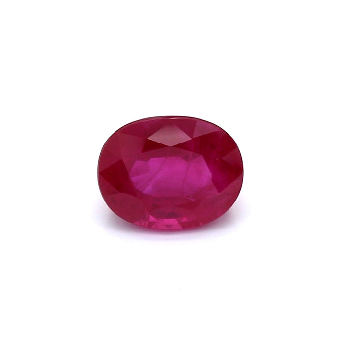 1.37 VI2 Oval Red Ruby