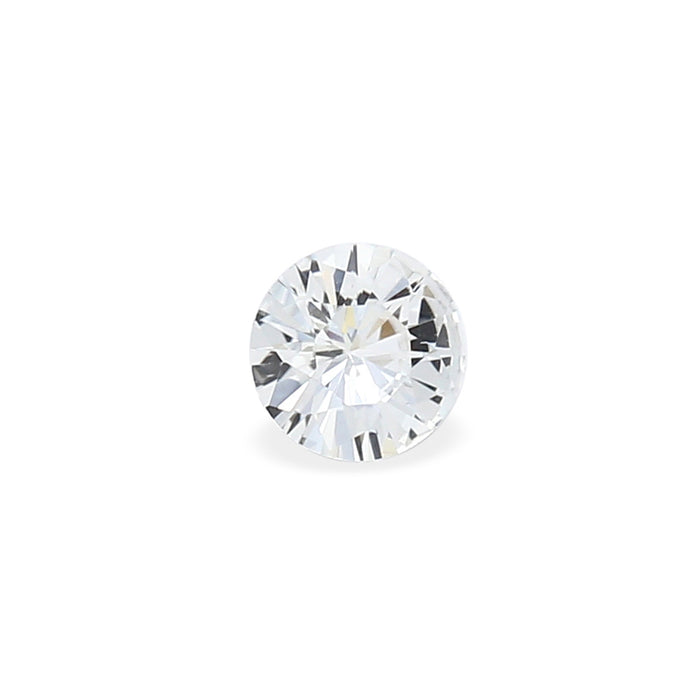 0.48 EC1 Round Colorless Fancy sapphire