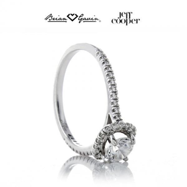 18K White Gold