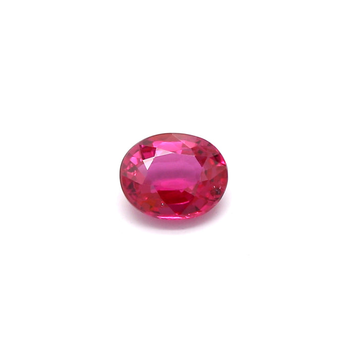 0.27 EC1 Oval Pinkish Red Ruby