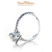 18K White Gold