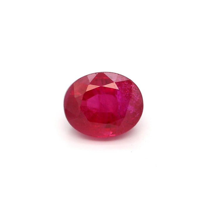 0.71 VI2 Oval Red Ruby