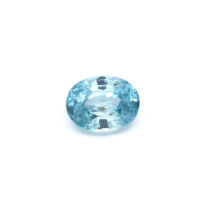 1.8 VI1 Oval Blue Zircon