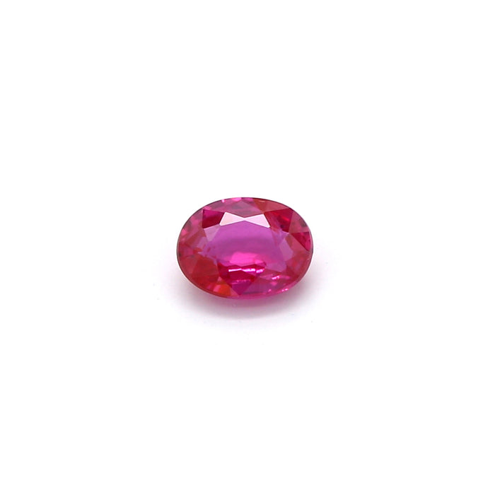 0.19 EC1 Oval Pinkish Red Ruby