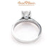 18K White Gold